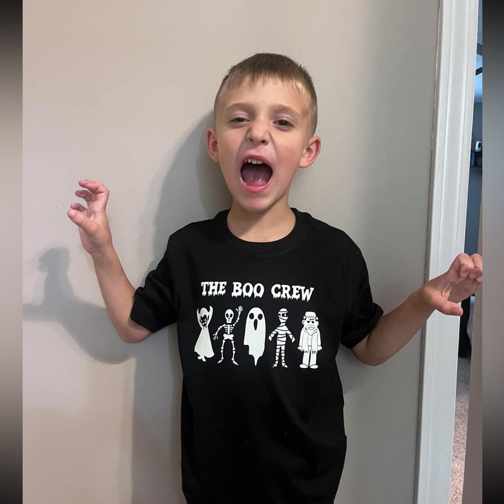 The Boo Crew Black T-Shirt